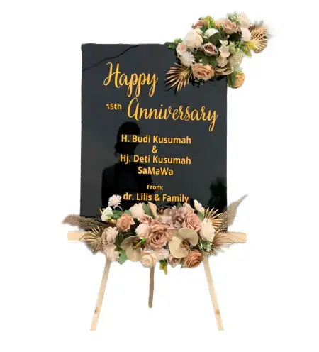 Papan Bunga Akrilik Kedung Papar